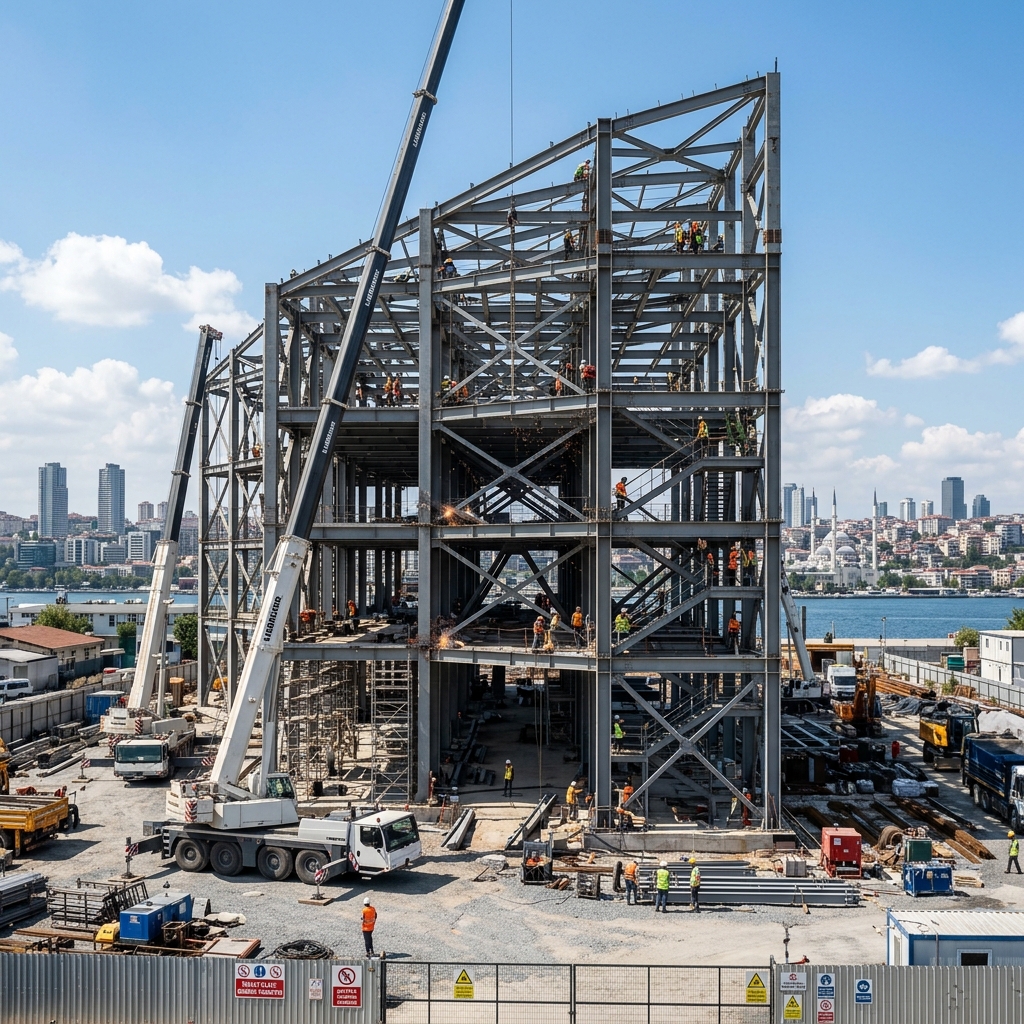 Çelik Konstrüksiyon Nedir? Avantajları ve Kullanım Alanları